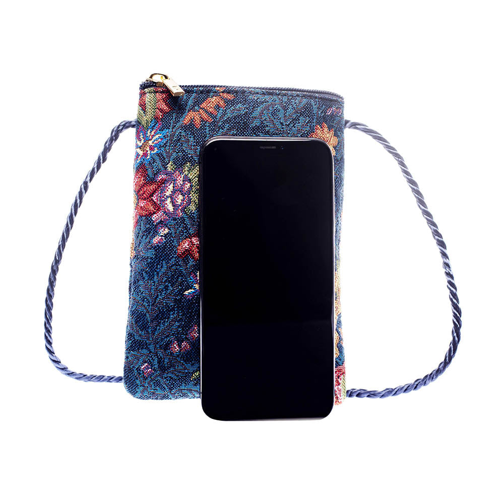 V&A Licensed Flower Meadow Blue - Smart Bag